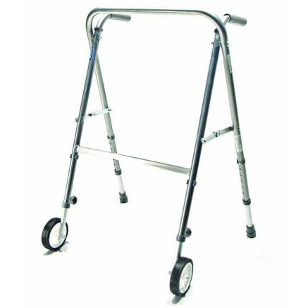Andador tijera de aluminio con ruedas