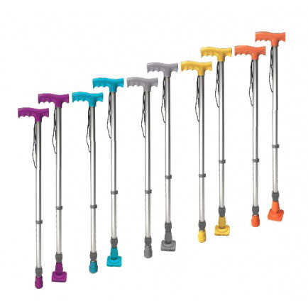 Baston Aluminio Regulable  VARIOS COLORES
